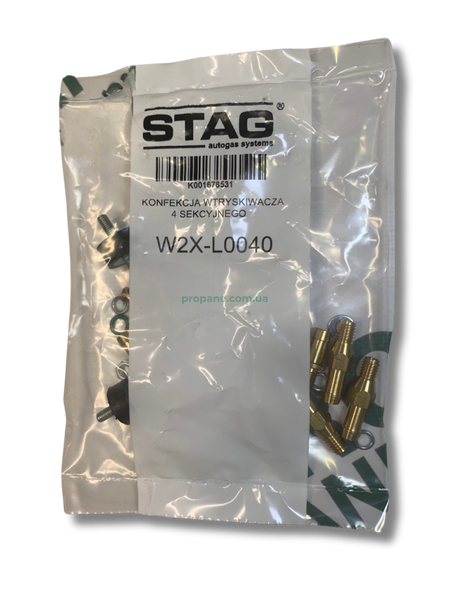 Газовые форсунки AC Stag W01 на 4 цилиндра Польша 0576 фото