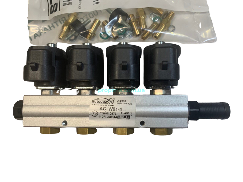 Газовые форсунки AC Stag W01 на 4 цилиндра Польша 0576 фото