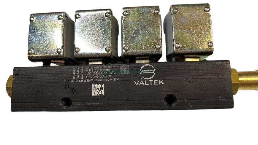 Газові форсунки Valtek на 4 циліндри 2Ом Італія 0077 фото