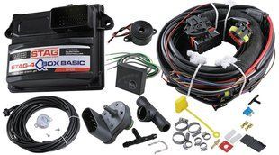 Комплект электроники Stag 4 цилиндра Qbox Basic 0100 фото