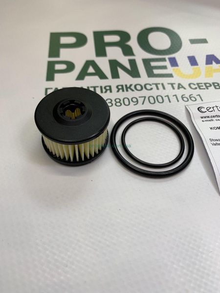 Фильтр вкладыш клапана газа Valtek, Emmegas, Zavoli, Elpigaz с резинками! 0275 фото