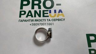 Хомут червячный APRO нержавеющий W2 16-27 мм 1шт 0435 фото