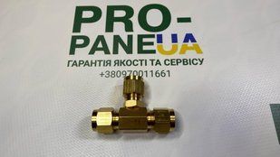 Трійник &Oslash;6-&Oslash;6-&Oslash;6 мм для трубки ПВХ 0300 фото