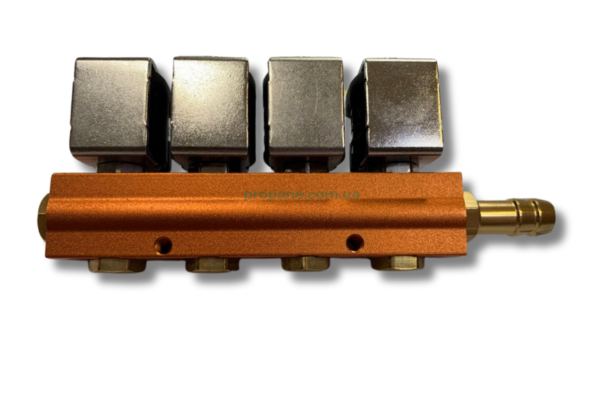 Газові форсунки Mars (Stag W-01) на 4 циліндри 2Ом 0145 фото