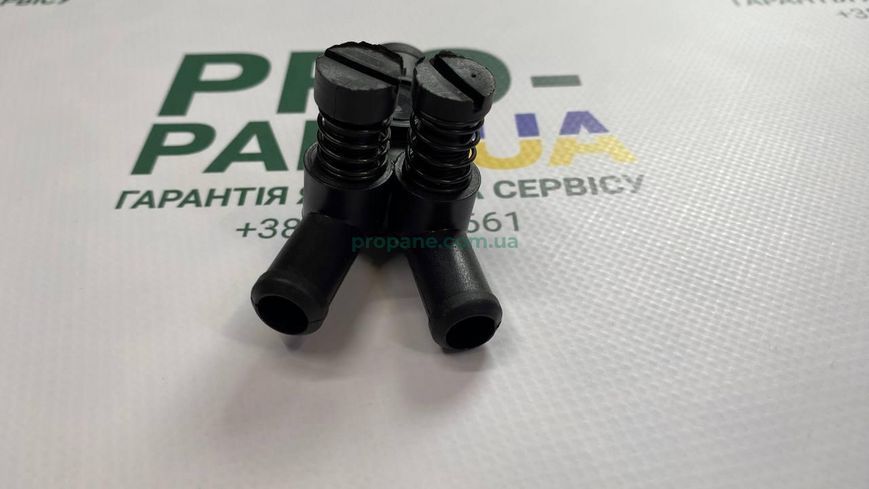 Дозатор газа ГБО2 16х12х12 две регулировки пластик 0165 фото